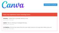 Caída mundial de Canva: aparece un error al acceder a la plataforma de diseño