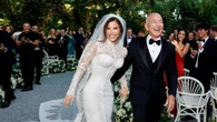 Los detalles del vestido de novia de Lauren Sánchez en su boda con Jeff Bezos en Venecia: inspirado en Sophia Loren, con encajes y cola XL