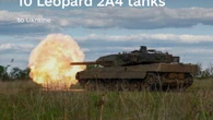 "Gracias España": Ucrania celebra la llegada de 10 tanques Leopard 2A4 y cohetes antitanque de sus "amigos españoles"