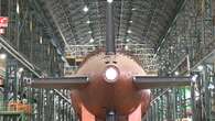 Hito en la construcción del submarino S-82: Navantia cierra el casco resistente del buque y ya tiene todas sus secciones unidas