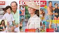 Estas son las portadas de las revistas del corazón: Bertín Osborne y Gabriela Guillén presentan a su hijo David