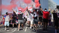 Cientos de personas se manifiestan en Londres tras el arresto de un inmigrante acusado de allanamiento de morada
