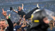 «El mejor entrenador y la mejor persona». Al Khelaifi irrumpe en Movistar para felicitar a Luis Enrique