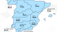 Así están las reservas hídricas de España en pleno verano: pantanos y embalses bajan un 1,4% en la última semana
