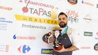 El III Campeonato de Tapas y Pinchos de Galicia – Vía de la Plata 2024 corona a Rubén González, de El Cafetín, en Pontevedra