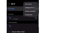 Así se activa el menú secreto de Wi-Fi de Samsung