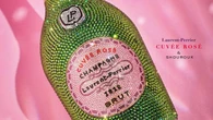 La diseñadora parisina Shourouk Rhaiem ha decorado la Cuvée Rosé Laurent-Perrier con cristales Swarovski
