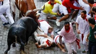 Peligrosísimo encierro de Cebada Gago con un toro que se da la vuelta y ha durado más de 5 minutos
