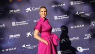 Judit Mascó se corona como la más elegante con este vestido perfecto para las mujeres +50 en una noche de deporte femenino en Barcelona