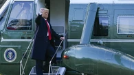 Detenido un hombre con señaló con un puntero láser el helicóptero presidencial con Trump a bordo