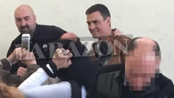 Una nueva fotografía inédita de Pedro Sánchez con Koldo García