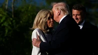 Brigitte Macron volvió a conquistar a Donald Trump