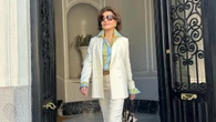 Naty Abascal conquista París con el look de oficina más elegante y fácil de copiar del otoño