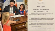 ¡Insólito!: el alcalde de Nueva York suprime por decreto la hora de acostarse de los niños para que animen a los Knicks
