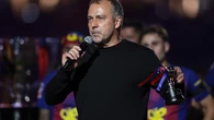 Flick hace doblete como mejor entrenador de la Liga