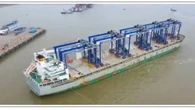 China incorpora al puerto de Nador, cerca de Melilla, diez nuevas gruas eléctricas para manipulación de contenedores