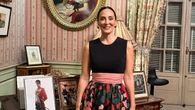 Tamara Falcó brilla con un look floral en el Palacio de Liria y confiesa entre lágrimas que se pierde el desfile de Carolina Herrera