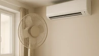 Aire acondicionado, ventilador de techo o de pie: ¿Cuál es el que enfría más barato?