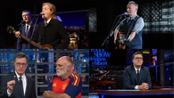 El chef José Andrés, Paul McCartney y Bruce Springsteen acompañan a Stephen Colbert en su despedida tras 11 años en la CBS