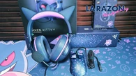 La sombra de Gengar da estilo a nuestro escritorio con sus versiones de Razer Kraken Kitty V2, Cobra y Gigantus V2 XXL