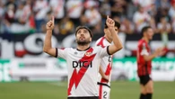 Así ha sido el primer gol del Rayo, ante el Shkëndija, en su regreso a Europa 24 años después