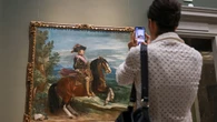 El Prado recupera el retrato ecuestre de Felipe IV "original": "Lo estemos viendo como solo lo pudo ver Velázquez"