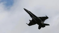 El espectacular accidente de dos F-18 en un festival aéreo de Idaho