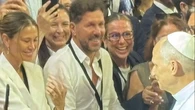 Diego Simeone protagonizó un emotivo encuentro con el Papa León XIV en Madrid