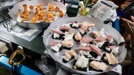 La NASA sorprende con una foto del 'sushi espacial' que comen los astronautas en la Estación Internacional