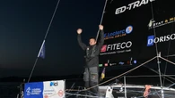 El francés Hugo Cardon se adjudica en Vigo la segunda etapa de La Solitaire du Figaro Paprec