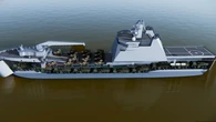 Se filtra el diseño del nuevo navío de desembarco estadounidense, el McClung MLS
