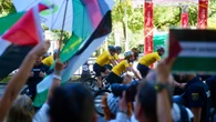 Sanciones a 53 manifestantes pro palestinos durante La Vuelta a España: esta es la multa que deberán pagar