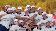 Olazabal, entre lágrimas por la Ryder: "Seve siempre está con nosotros"