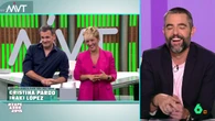 Cristina Pardo da un golpe de realidad a Dani Mateo y le recuerda su "otro trabajo" con Pablo Motos: "No fardes tanto"
