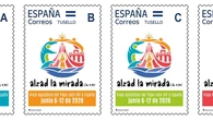Correos emite sellos conmemorativos del viaje del Papa a España