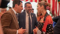 Manuela Villena eleva el traje de flamenca en la Feria de Abril: el vestido de lunares en blanco y negro que redefine el estilo clásico