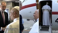Así fue la conversación entre Felipe VI y el Papa tras la avería de su avión en Tenerife