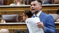 A Rufián se le cae el mito de Zapatero: ayer le defendía, hoy está "jodido" y "si es verdad, es una mierda"