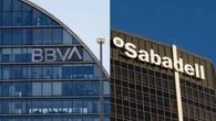 BBVA se dispara más de un 7% en el Ibex y el Sabadell cae un 6,5% pero llama a la calma: "No nos vamos a poner tensos. El valor se recuperará"