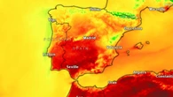 La marcha del frente atlántico trae más lluvias en zonas del país y un aumento de las temperaturas previo al fin de semana