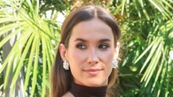 María Pombo apuesta por la camiseta de rayas más viral en su primer look premamá en Miami
