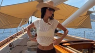Ni vestido ni caftán: Victoria Federica apuesta en Mallorca por el conjunto artesanal de una firma colombiana