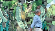 Un mural de Paco Roca reivindica en Washington la huella española en los orígenes de EE UU