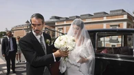 Los looks de la boda de Ingrid Sanz, hija de Fernando Sanz: del vestido de novia a la elegancia de Ingrid Asensio