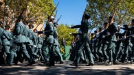 a Guardia Civil pide disculpas a los alumnos del Colegio de Guardias Jóvenes por la música inapropiada de un dsfile en Cuenca