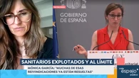 Sanitarios cargan contra Yolanda Díaz y Mónica García por la precariedad laboral en Sanidad: "Nos hemos convertido en proletarios"