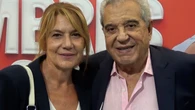 Andrés Pajares reaparece "protegido" por su mujer, Juani, tras las polémicas declaraciones de su hijo Andrés Burguera