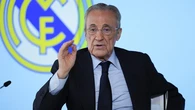 Florentino Pérez, a lo Joan Laporta, despliega una impresionante lona en un edificio de Madrid