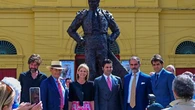Jerez se rinde a Rafael de Paula con el monumento inaugurado ecomo previa de la reaparición de Morante y Roca Rey