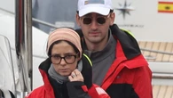 Victoria Federica y su novio Jorge Navalpotro visitan al Rey Juan Carlos en Sanxenxo junto a la Infanta Elena